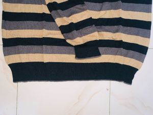 Striped Knit Sweater