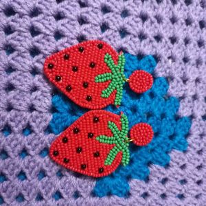 handmade beaded earrings