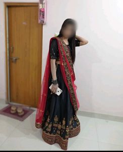 Elegant Black Lehenga Choli