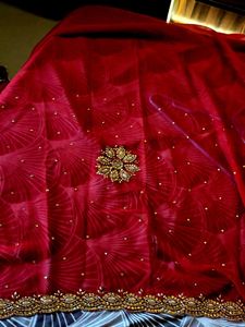 Hand Work Saree