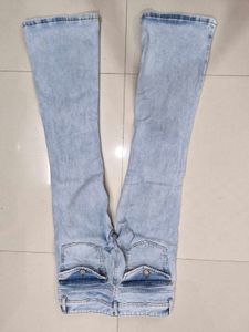 Y2K Light Wash Low Waisted Jeans
