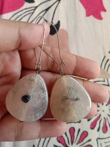 Stone Drop Earrings