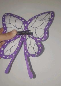 Shinibu Kocho Butterfly Hairclip 🦋💜