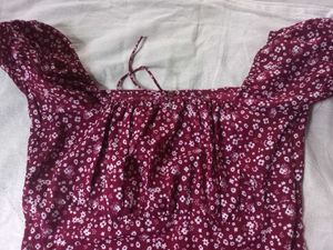 Floral Print Midi Dress