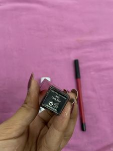 Lipstick, Liner And Highlighter Combo
