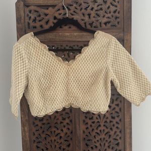 Brand New Without Tag Indya Sequin Party Blouse