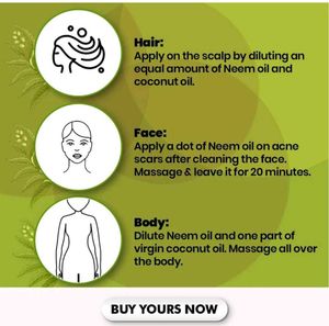 TNW Neem Oil 100% Pure &amp; Cold Pressed