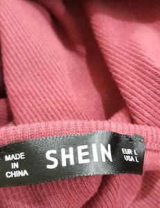 Burgundy Bodycon Mini Dress