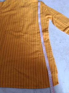 Kids yellow kurta &amp; payjma For 2 Year Boys