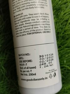Good Vibes Body Lotion