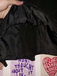 Vero Moda Faux Suede Black Jacket