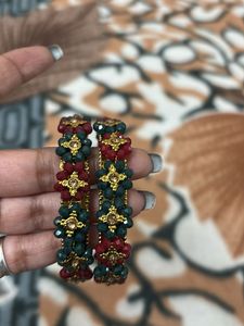 Beaded Bangle Set