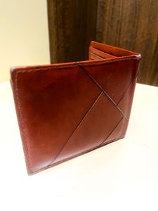 Maroon Leather Wallet