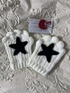 Heart Fingerless Gloves