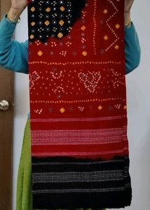 Woolen Shawl Mirror Work