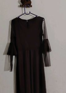 Kazo Elegant Maroon Ethnic Gown
