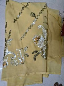 Excellent Heavy Sequence Saree