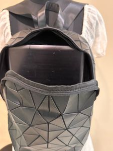 Geometric Reflective Backpack