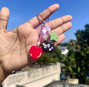 Ghibli Soot Spirit Charms Keychain