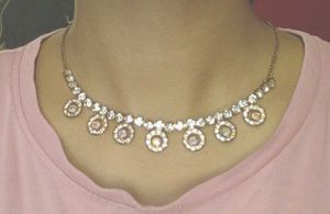 GlamStone Crystal Choker Combo – Set of 2