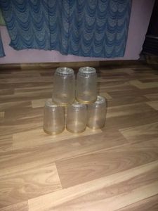 Set of 6 Plastic Glasses
