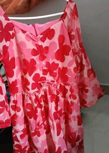 Floral Print Mini Dress