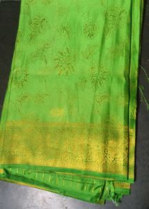 Green & Gold Sari