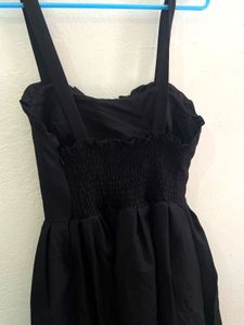 Black Fit &amp; Flare Dress