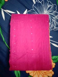 Rose Pink Saree