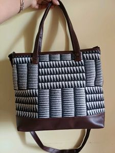 Patterned Tote Bag