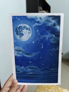 Hand painted Polaroids