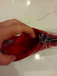 Red glamour face coin purse ...
