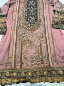 elegant  Black Embroidery kurta