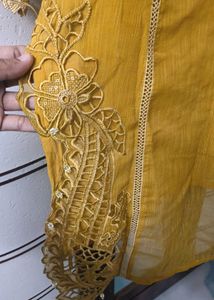 Pakistani Cutwork Dress