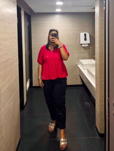 Magenta Pink Top