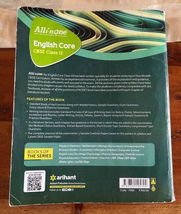 All In One English Core CBSE 12