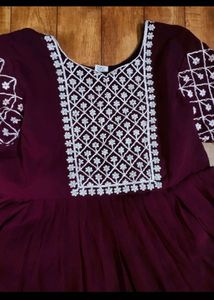 Combo Of Gown And Kurta Set