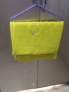 Elegant Yellow Saree