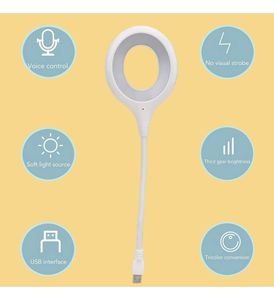IDELLA® USB Intelligent Voice Control Lamp