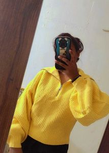 Zara Brand Balloon Sleeves Top