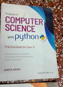 Computer Science Sumita Arora Class 11th And 12th