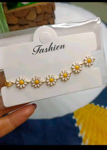 Earrings Set Of 9 And Summer Bracelet Combo