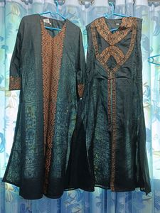 Black Jacket Style Kurta