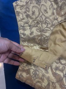 Gold Embroidered Blouse