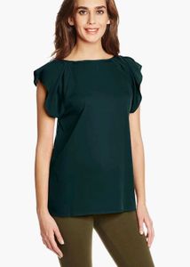 Chic Flutter Sleeve Top