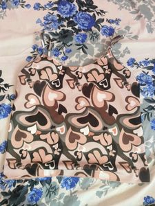 Beautiful Love Printed Top For Women