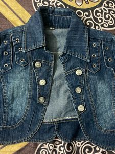 Denim Crop Jacket