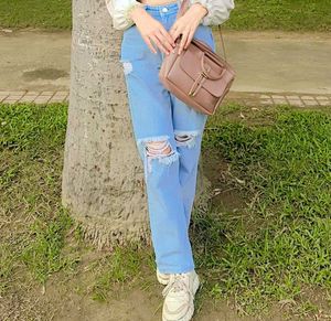 Ripped Light Wash Jeans