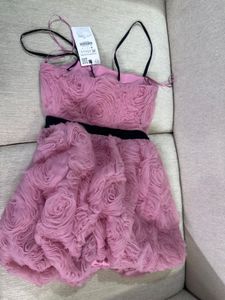 ZARA ROSE BALLOON DRESS