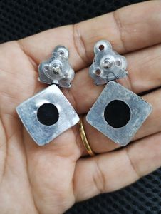 Oxidised German Silver Earrings - Unused - Combo 3